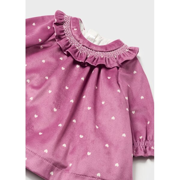 13-02840-036-L-6 Παιδικό Φόρεμα Βελούδο Mayoral Μώβ 13-02840-036 - Image 4