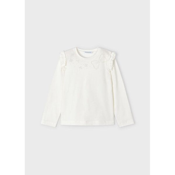 ΠΑΙΔΙΚΗ ΜΠΛΟΥΖΑ ΕΚΡΟΥ ΑΠΛΙΚΕ MAYORAL 13-04003-064 - Image 3