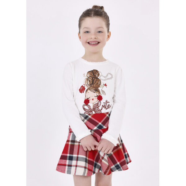 13-04004-069-L-1 ΠΑΙΔΙΚΗ ΜΠΛΟΥΖΑ ΕΚΡΟΥ ΚΟΡΙΤΣΙ MAYORAL 13-04004-069 - Image 1