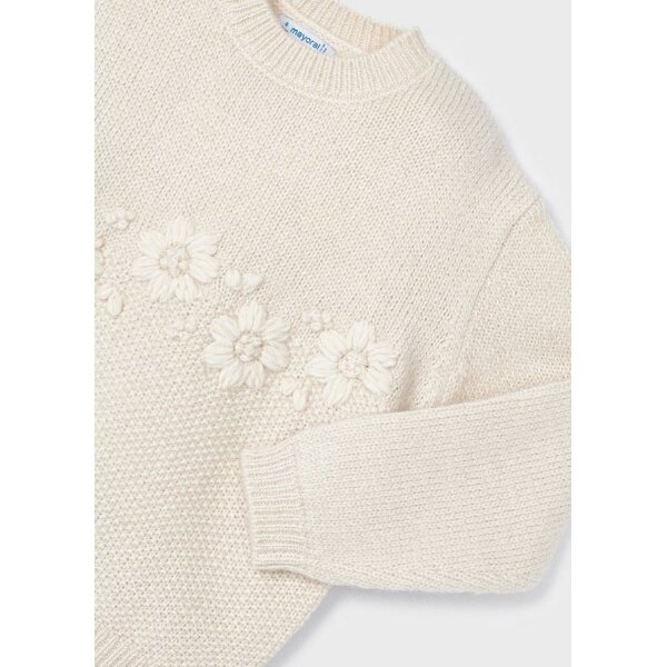 13-04301-067-L-6 ΠΑΙΔΙΚΗ ΜΠΛΟΥΖΑ ΖΕΡΣΕΥ ΕΚΡΟΥ ΜΕ ΚΕΝΤΗΜΕΝΑ ΛΟΥΛΟΥΔΙΑ MAYORAL 13-04301-067 - Image 4