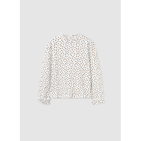 13-07050-075-L-4 ΠΑΙΔΙΚΗ ΜΠΛΟΥΖΑ ΕΚΡΟΥ ΚΟΡΙΤΣΙ MAYORAL 13-07050-075 - Image 3