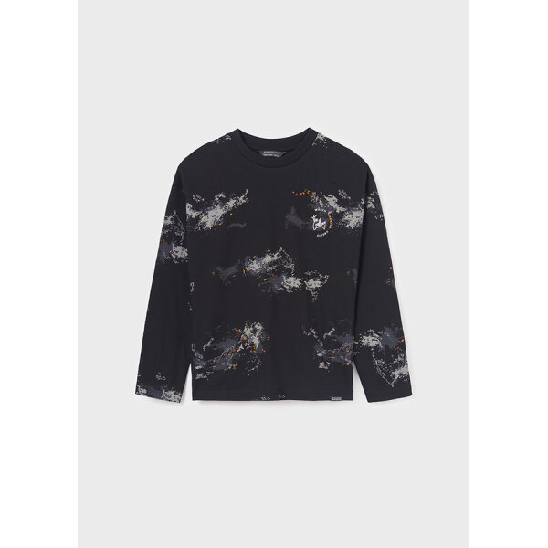 ΠΑΙΔΙΚΗ ΜΠΛΟΥΖΑ  ΜΑΥΡΗ ΣΤΑΜΠΩΤΗ ΑΓΟΡΙ MAYORAL 13-07063-040 - Image 3