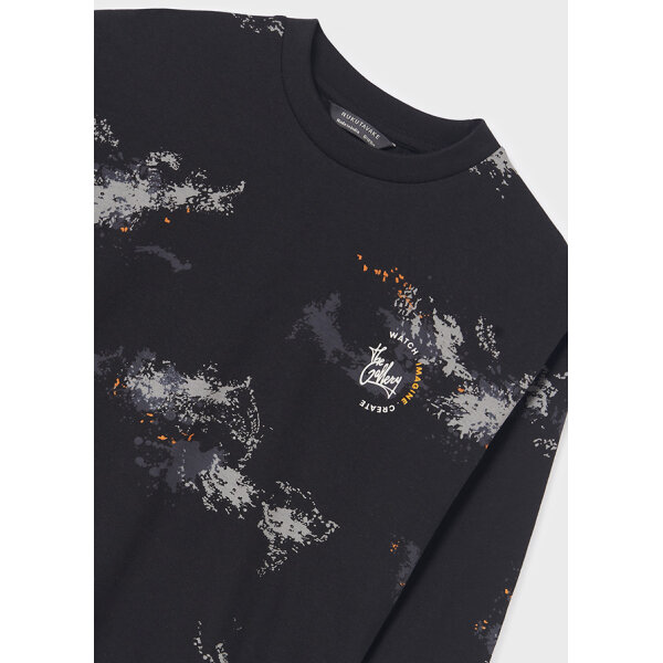 ΠΑΙΔΙΚΗ ΜΠΛΟΥΖΑ  ΜΑΥΡΗ ΣΤΑΜΠΩΤΗ ΑΓΟΡΙ MAYORAL 13-07063-040 - Image 4