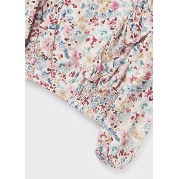 13-07177-035-L-6 ΠΑΙΔΙΚΗ ΜΠΛΟΥΖΑ ΛΕΥΚΗ FLORAL ΚΟΡΙΤΣΙ MAYORAL 13-07177-035 - Image 5