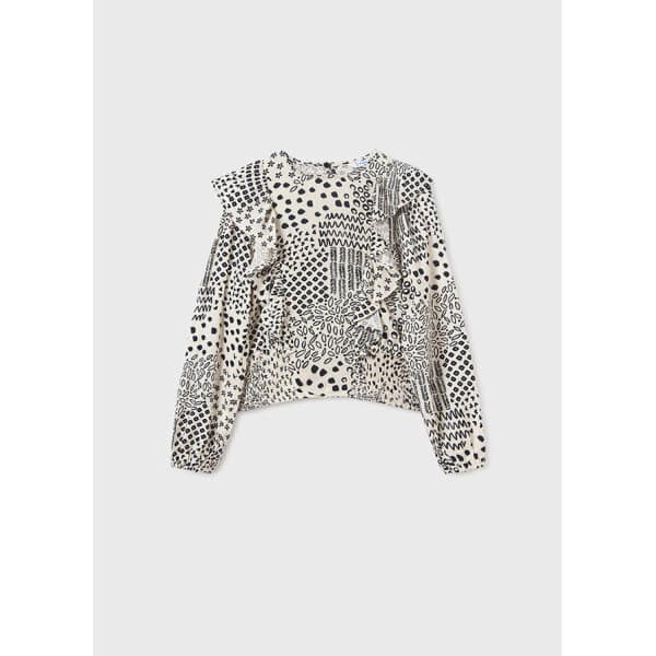 13-07177-036-L-4 ΠΑΙΔΙΚΗ ΜΠΛΟΥΖΑ ΜΠΕΖ ΚΟΡΙΤΣΙ MAYORAL 13-07177-036 - Image 3