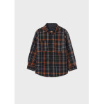 ΠΑΙΔΙΚΟ ΠΟΥΚΑΜΙΣΟ JACKET ΕΞΩΤΕΡΙΚΟ ΔΙΠΛΗΣ ΟΨΗΣ ΑΓΟΡΙ ΜΑΥΡΟ MAYORAL 13-07184-043 - Image 3