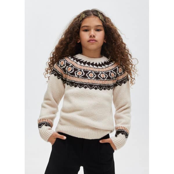 13-07303-047-L-1 ΠΑΙΔΙΚΟ ΠΟΥΛΟΒΕΡ ΖΑΚΑΡ ΜΠΕΖ ΚΟΡΙΤΣΙ MAYORAL 13-07303-047 - Image 1