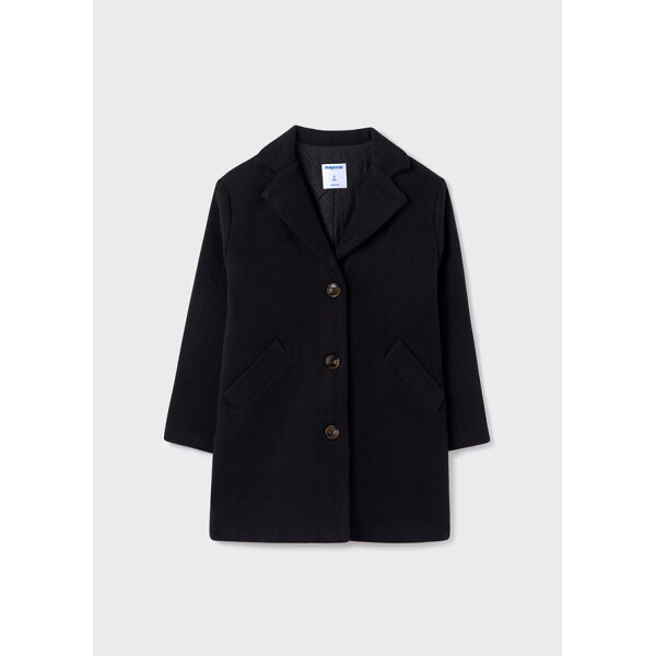 ΠΑΙΔΙΚΟ ΠΑΛΤΟ ΜΟΥΦΛΟΝ ΜΑΥΡΟ ΚΟΡΙΤΣΙ MAYORAL 13-07407-013 - Image 1