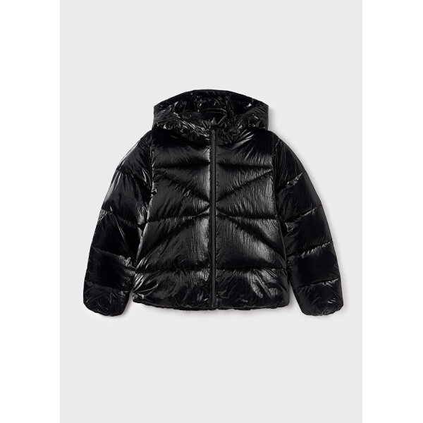 13-07415-048-L-4 ΠΑΙΔΙΚΟ ΜΠΟΥΦΑΝ ΓΥΑΛΙΣΤΕΡΟ ΜΑΥΡΟ ΚΟΡΙΤΣΙ MAYORAL 13-07415-048 - Image 1