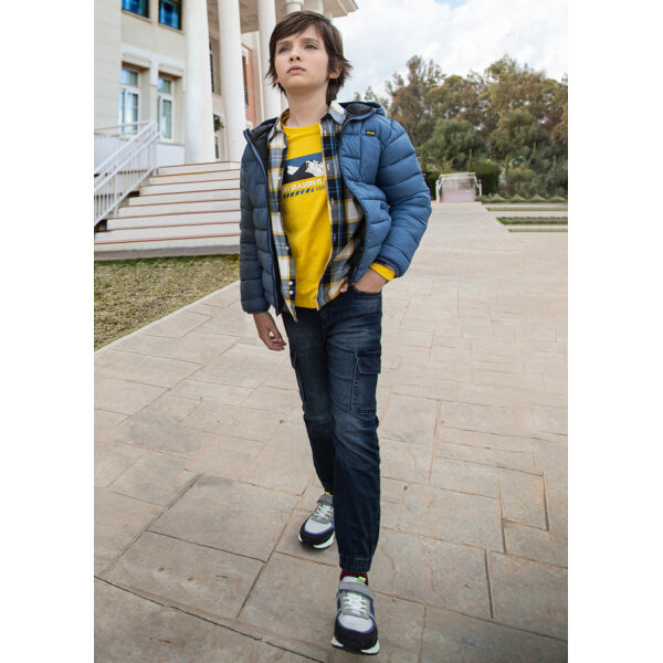 13-07518-069-L-3 ΠΑΙΔΙΚΟ ΠΑΝΤΕΛΟΝΙ ΤΖΙΝ CARGO ΜΠΛΕ ΑΓΟΡΙ MAYORAL 13-07518-069 - Image 1