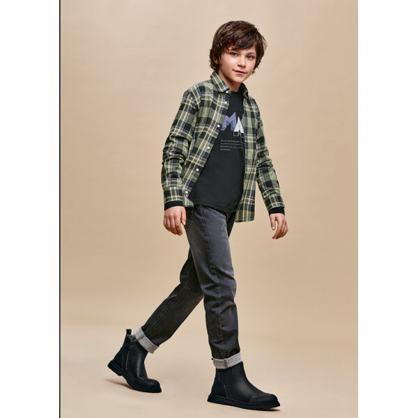 13-07527-067-L-2 ΠΑΙΔΙΚΟ ΠΑΝΤΕΛΟΝΙ ΤΖΙΝ ΓΚΡΙ ΑΓΟΡΙ SOFT DENIM MAYORAL 13-07527-067 - Image 1