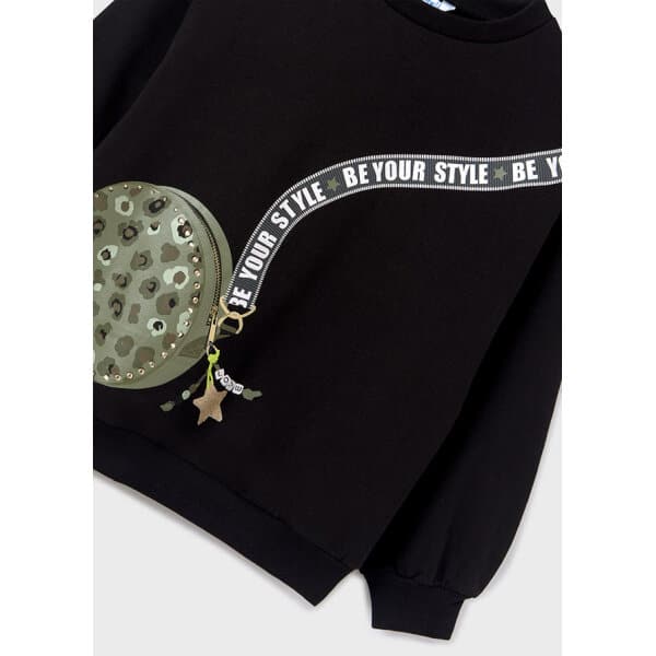 ΠΑΙΔΙΚΟ ΣΕΤ ΚΟΛΑΝ ΣΤΑΜΠΩΤΟ ΜΑΥΡΟ ΚΟΡΙΤΣΙ MAYORAL 13-07748-052 - Image 4