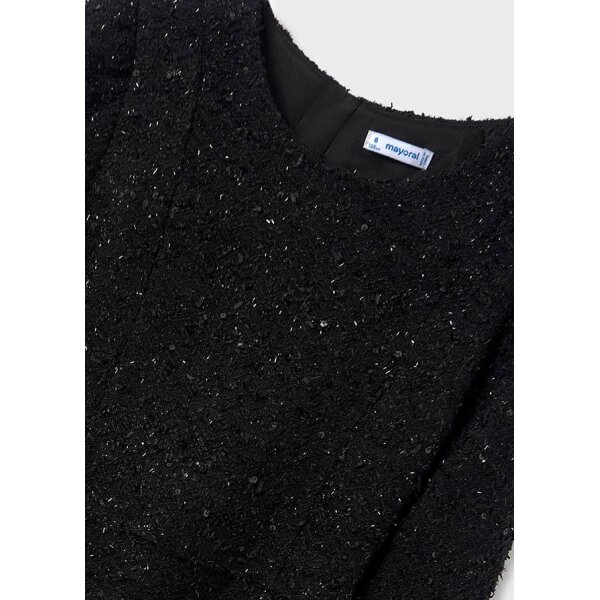 ΠΑΙΔΙΚΟ ΦΟΡΕΜΑ ΜΑΥΡΟ ΜΕ ΣΤΡΑΣ ΚΟΡΙΤΣΙ MAYORAL 13-07956-063 - Image 2