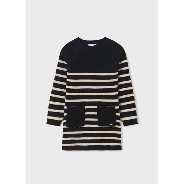 13-07959-066-L-4 ΠΑΙΔΙΚΟ ΦΟΡΕΜΑ ΠΛΕΧΤΟ ΡΙΓΕ ΜΑΥΡΟ  ΚΟΡΙΤΣΙ MAYORAL 13-07959-066 - Image 3