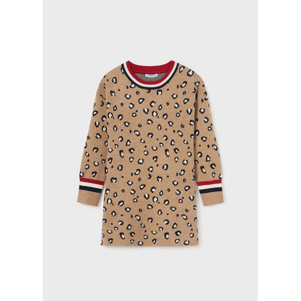 13-07964-063-L-4 ΠΑΙΔΙΚΟ ΦΟΡΕΜΑ ΠΛΕΧΤΟ ΕΚΡΟΥ  ΚΟΡΙΤΣΙ MAYORAL 13-07964-063 - Image 3