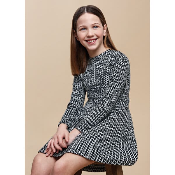 13-07966-015-L-1 ΠΑΙΔΙΚΟ ΦΟΡΕΜΑ ΜΑΚΟ ΖΑΚΑΡ ΚΟΡΙΤΣΙ ΜΑΥΡΟ MAYORAL 13-07966-015 - Image 1