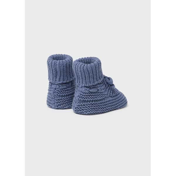 13-09696-077-L-7 Καλτσοπάπουτσα πλεκτά μπλε Mayoral 13-09696-077 - Image 4
