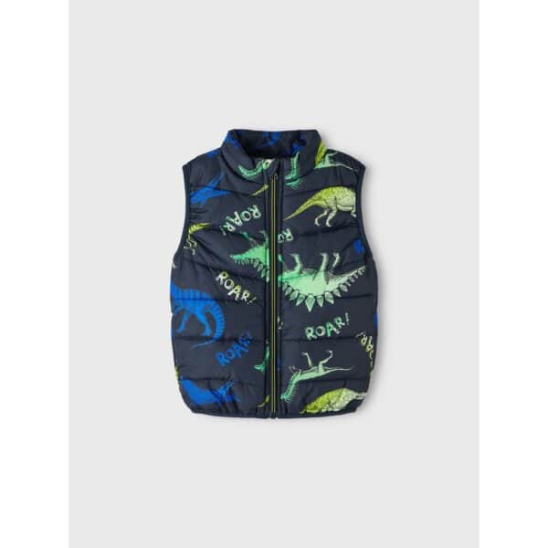 ΠΑΙΔΙΚΟ ΑΜΑΝΙΚΟ ΜΠΟΥΦΑΝ ΜΠΛΕ ΔΕΙΝΟΣΑΥΡΟΙ ΑΓΟΡΙ NAME IT 13218510 - Image 4