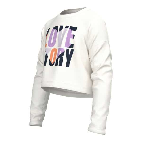 ΠΑΙΔΙΚΗ ΜΠΛΟΥΖΑ ΛΕΥΚΗ CROP ΚΟΡΙΤΣΙ NAME IT 13222408 - Image 3