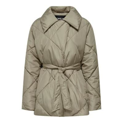 ΓΥΝΑΙΚΕΙΟ ΜΠΟΥΦΑΝ ONLY PUFFER JACKET SILVER SAGE 15298280