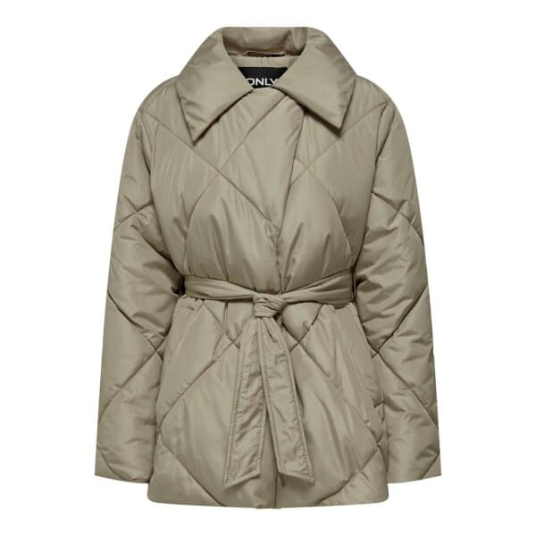 15298280_4289219_front ΓΥΝΑΙΚΕΙΟ ΜΠΟΥΦΑΝ ONLY PUFFER JACKET SILVER SAGE 15298280 - Image 1