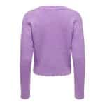 ΓΥΝΑΙΚΕΙΑ ΖΑΚΕΤΑ ΠΛΕΧΤΗ ONLYROSITTA LS VNECK CARD LAVENDULA 15302052 - Image 2