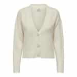 ΓΥΝΑΙΚΕΙΑ ΖΑΚΕΤΑ ΠΛΕΧΤΗ ONLYROSITTA LS VNECK CARD BIRCH 15302052