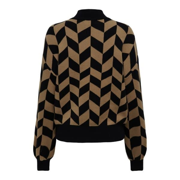 ΓΥΝΑΙΚΕΙΟ ΠΟΥΛΟΒΕΡ ONLY LENYA LS JQ O-NECK BLACK 15302262 - Image 2