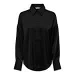 ΓΥΝΑΙΚΕΙΟ ΠΟΥΚΑΜΙΣΟ ΣΑΤΕΝ ΜΑΥΡΟ ONLY OVERSIZE 15303447
