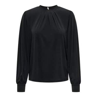 ΓΥΝΑΙΚΕΙΑ ΜΠΛΟΥΖΑ ΜΑΥΡΗ ONLY HIGHNECK TOP15303795