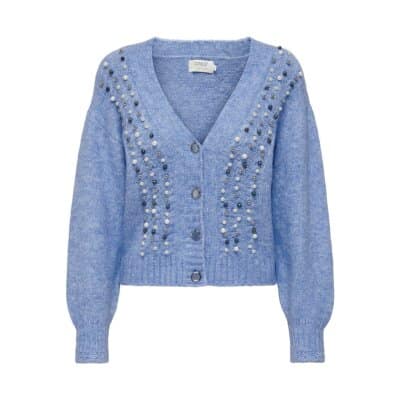 ΓΥΝΑΙΚΕΙΑ ΠΛΕΧΤΗ ΖΑΚΕΤΑ ONLY MARIAN ΜΠΛΕ CARDIGAN 15304162