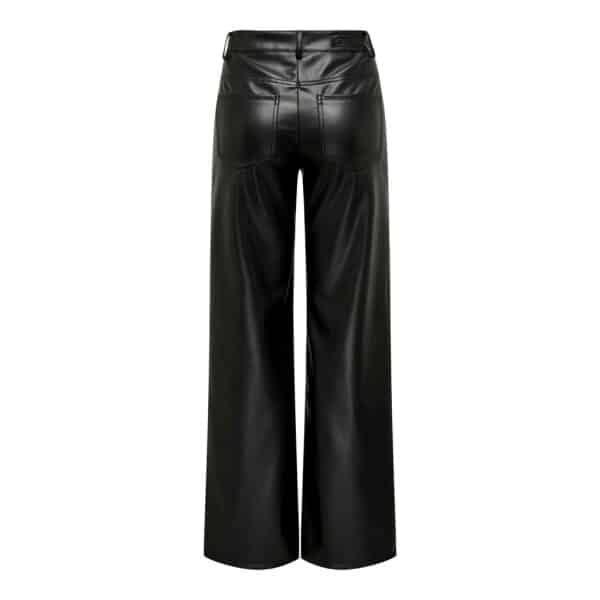 ΓΥΝΑΙΚΕΙΟ ΠΑΝΤΕΛΟΝΙ ΔΕΡΜΑΤΙΝΟ ONLY MADISON HW WIDE FAUX LEATH BLACK 15311798 - Image 2