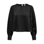 ΓΥΝΑΙΚΕΙΑ ΜΠΛΟΥΖΑ ΜΑΥΡΗ ONLYJOVANA RUBY LS O-NECK TOP 15303495 - Image 2