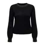 ΓΥΝΑΙΚΕΙΟ ΠΟΥΛΟΒΕΡ ΜΑΥΡΟ ONLY ALESSIA LS BLING O-NECKKNT NC24 15302060 - Image 2