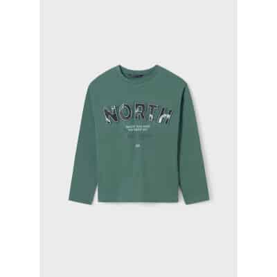 ΠΑΙΔΙΚΗ ΜΠΛΟΥΖΑ  ΠΡΑΣΙΝΗ ''NORTH'' MAYORAL 13-07072-075