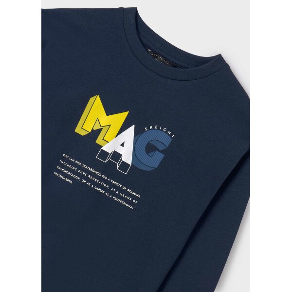 ΠΑΙΔΙΚΗ ΜΠΛΟΥΖΑ ΜΠΛΕ ΑΓΟΡΙ MAYORAL 13-07075-093 - Image 3