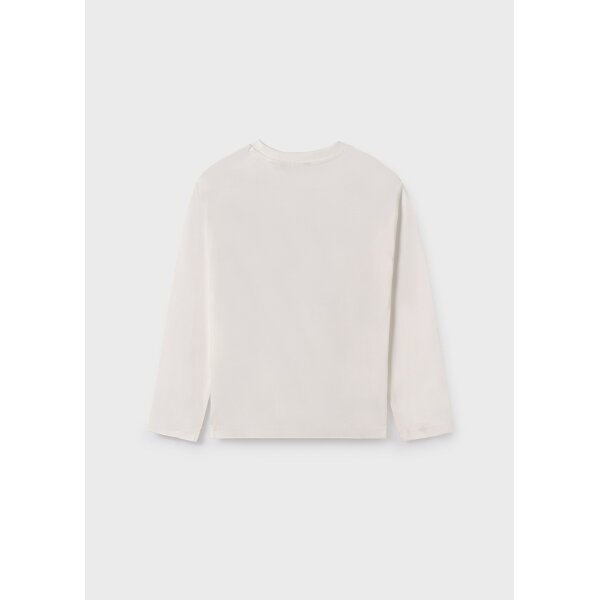 mplouza-stampote-bambaki-bci-gori-krem-XL-5 ΠΑΙΔΙΚΗ ΜΠΛΟΥΖΑ ΕΚΡΟΥ ΑΓΟΡΙ MAYORAL 13-07075-091 - Image 2