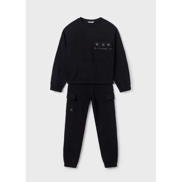 ΠΑΙΔΙΚΟ ΣΕΤ ΦΟΡΜΑ ΜΕ ΤΣΕΠΕΣ ΚΟΡΙΤΣΙ ΜΑΥΡΟ MAYORAL 13-07832-055 - Image 1