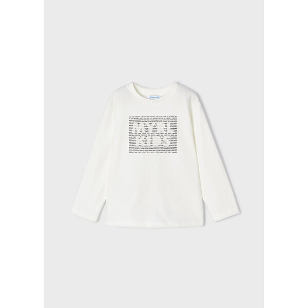 13-00173-054-L-4 - Αντιγραφή ΠΑΙΔΙΚΗ ΜΠΛΟΥΖΑ ΕΚΡΟΥ MAYORAL 13-00173-054 - Image 1