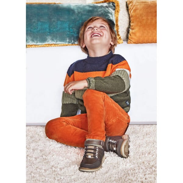 13-00537-018-L-1 ΠΑΙΔΙΚΟ ΠΑΝΤΕΛΟΝΙ ΚΟΤΛΕ ΠΟΡΤΟΚΑΛΙ SLIM FIT MAYORAL 13-00537-018 - Image 1