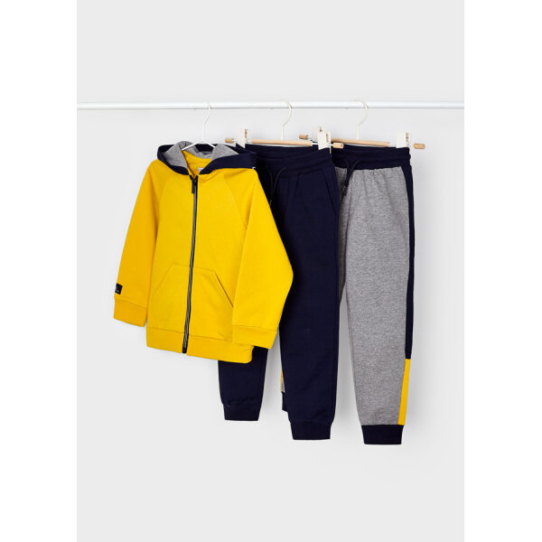 13-00907-031-L-4 ΠΑΙΔΙΚΟ ΣΕΤ ΦΟΡΜΑ ΜΕ ΖΑΚΕΤΑ ΚΑΙ ΔΥΟ ΠΑΝΤΕΛΟΝΙΑ ΜΟΥΣΤΑΡΔΙ MAYORAL 13-00907-031 - Image 1