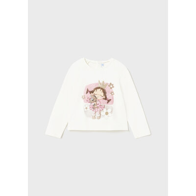 ΠΑΙΔΙΚΗ ΜΠΛΟΥΖΑ ΕΚΡΟΥ ΜΕ ΤΥΠΩΜΑ MAYORAL 13-02010-089