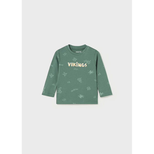 13-02016-077-L-5 ΠΑΙΔΙΚΟ ΣΕΤ ΔΥΟ ΜΠΛΟΥΖΕΣ ΠΡΑΣΙΝΟ MAYORAL 13-02016-077 - Image 3