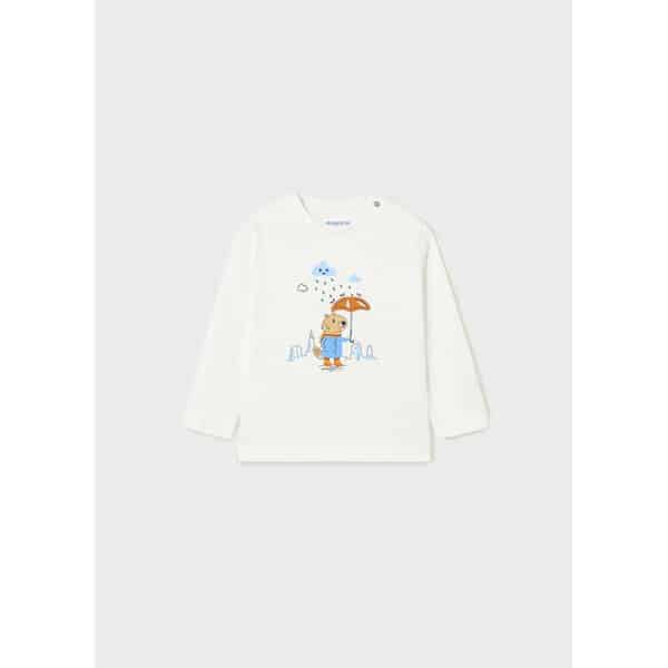 13-02019-091-L-4 ΠΑΙΔΙΚΗ ΜΠΛΟΥΖΑ ΕΚΡΟΥ MAYORAL 13-02019-091 - Image 1