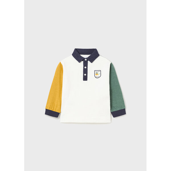 13-02170-053-L-4 ΠΑΙΔΙΚΗ ΜΠΛΟΥΖΑ ΠΟΛΟ ΕΚΡΟΥ MAYORAL 13-02170-053 - Image 1