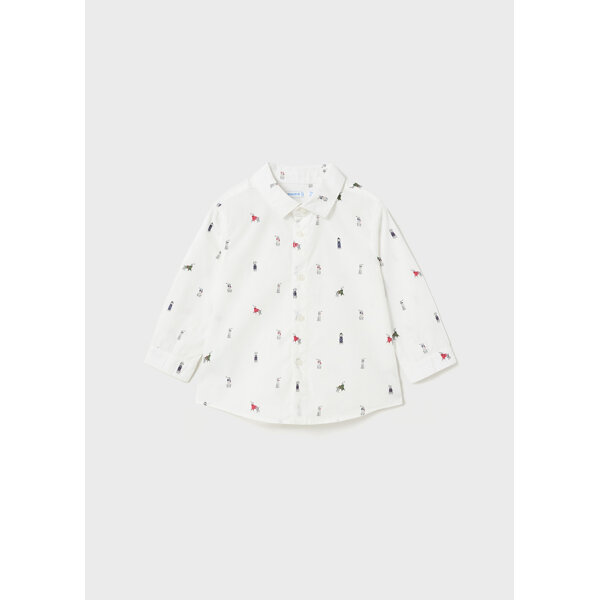 13-02176-051-L-4 ΠΑΙΔΙΚΟ ΠΟΥΚΑΜΙΣΟ ΛΕΥΚΟ MAYORAL 13-2176-051 - Image 1