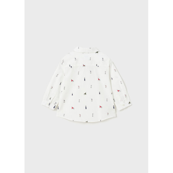 13-02176-051-L-5 ΠΑΙΔΙΚΟ ΠΟΥΚΑΜΙΣΟ ΛΕΥΚΟ MAYORAL 13-2176-051 - Image 3