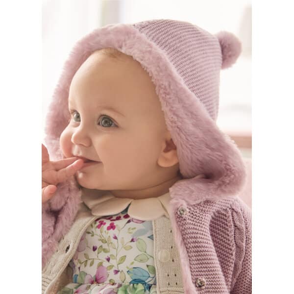 13-02304-041-L-1 Παιδική Ζακέτα με Γούνα Ροζ Mayoral 13-02304-041 - Image 2