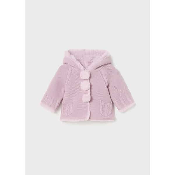 13-02304-041-L-4 Παιδική Ζακέτα με Γούνα Ροζ Mayoral 13-02304-041 - Image 1
