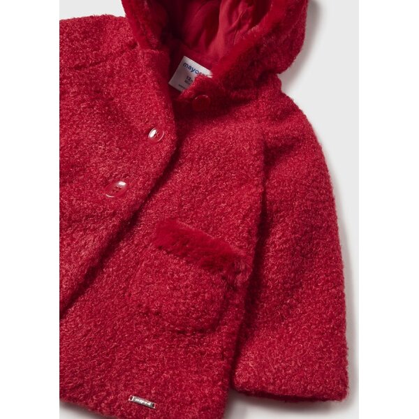 13-02416-058-L-6 ΠΑΙΔΙΚΟ ΠΑΛΤΟ ΜΕ ΚΟΥΚΟΥΛΑ ΚΟΚΚΙΝΟ MAYORAL 13-02416-058 - Image 3